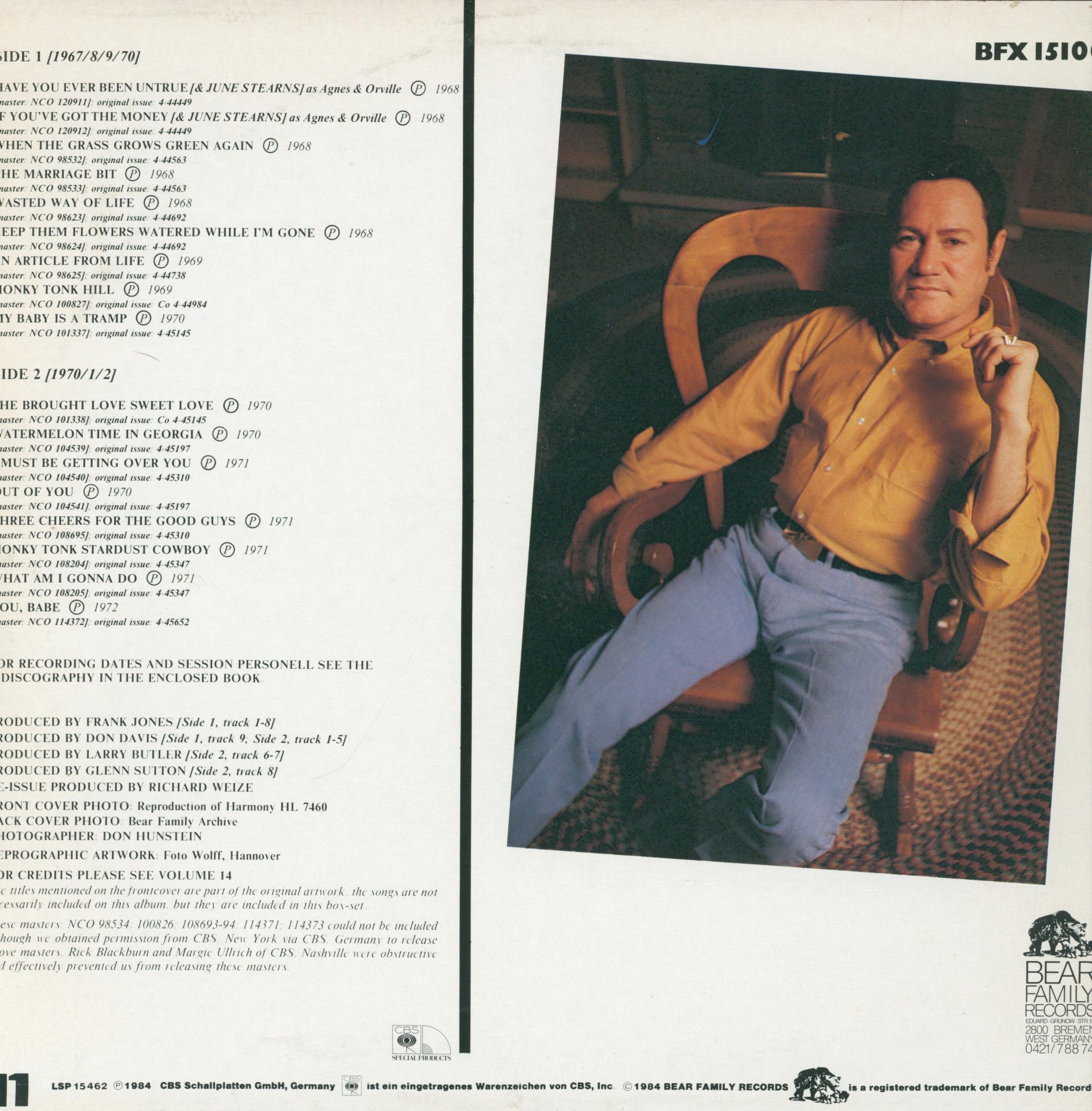 Signed, Sealed And Delivered Rückseite