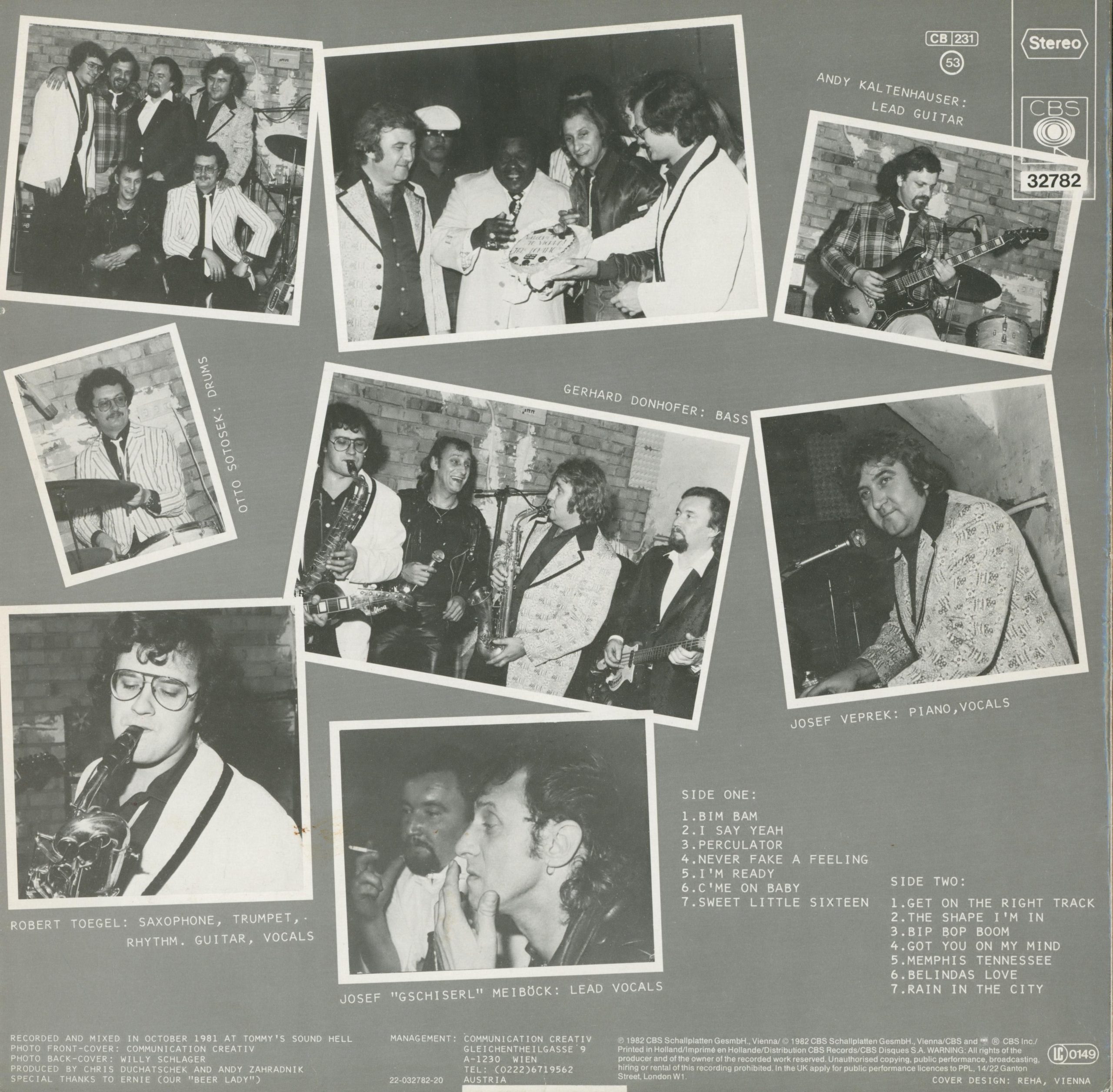 Reelin', Rockin' Reelin' Rückseite