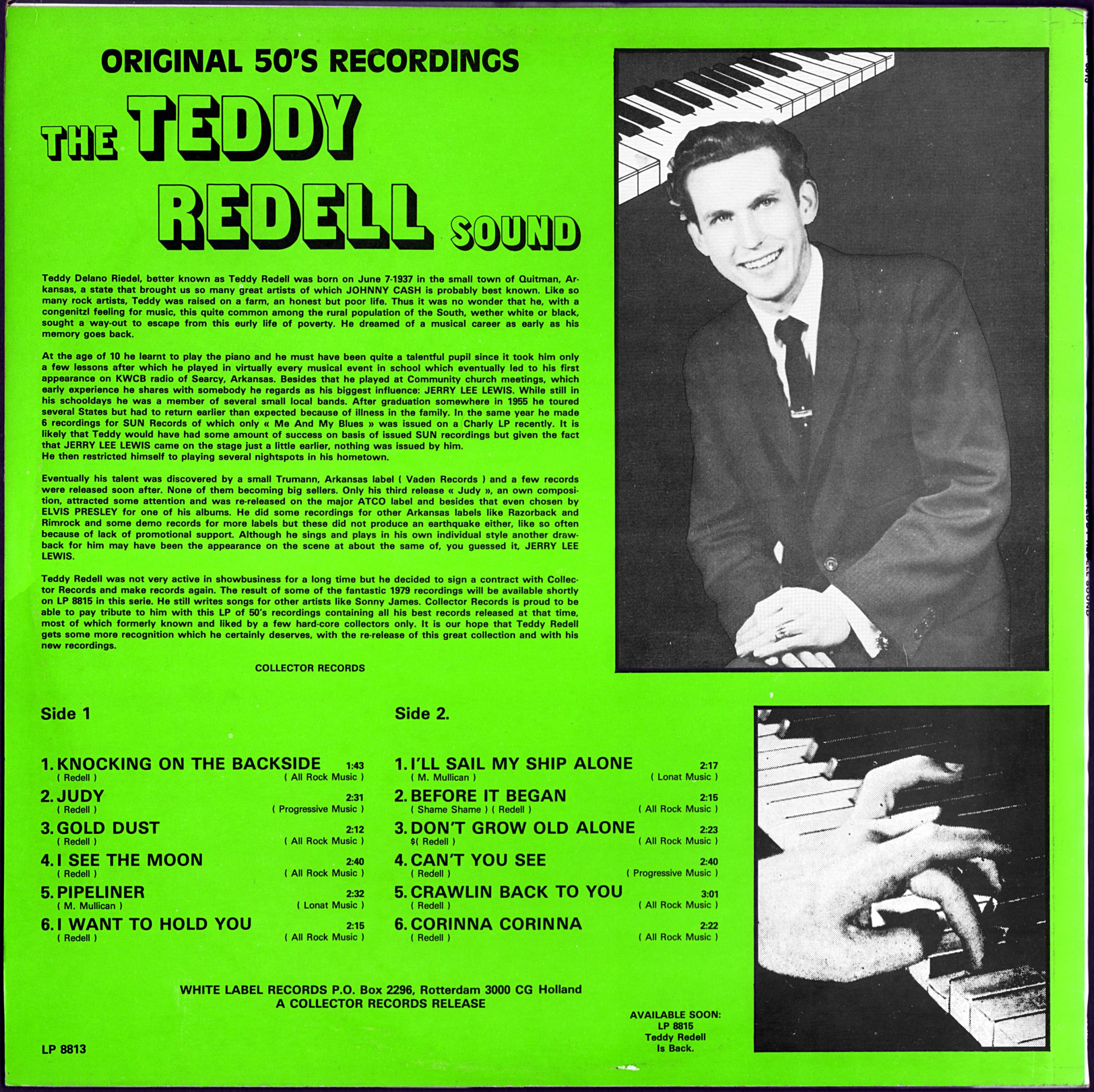 The Teddy Redell Sound Rückseite