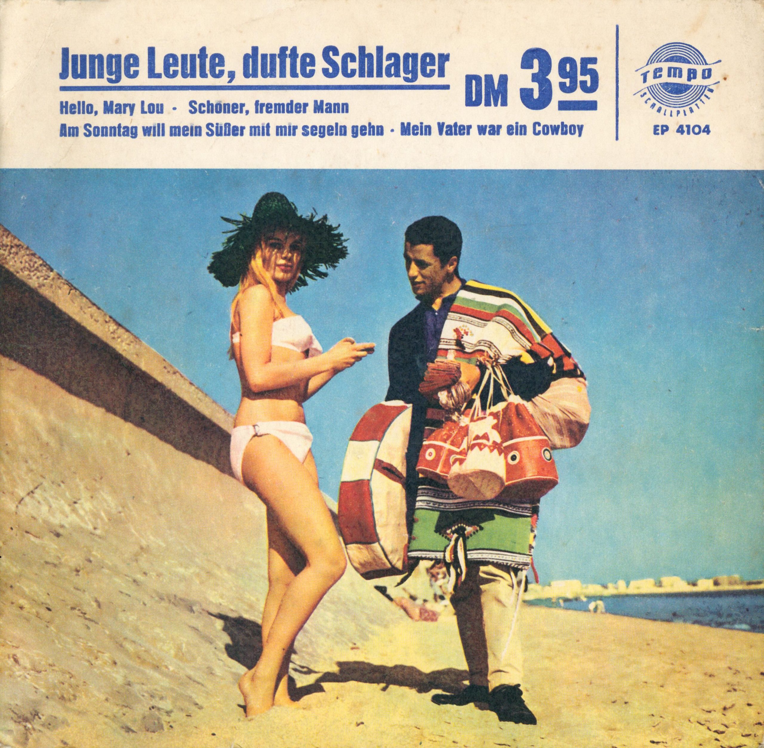 Junge Leute, dufte Schlager Vorderseite