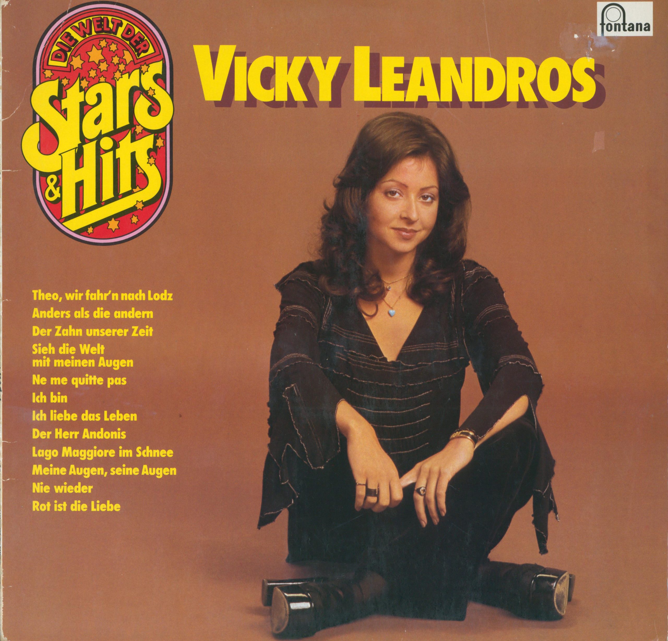 Die Welt der Stars und Hits - Vicky Leandros Vorderseite